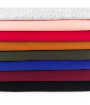 textiles material combed 94%cotton 6%spandex compact siro knitted jersey fabric with cold touch for t shirt