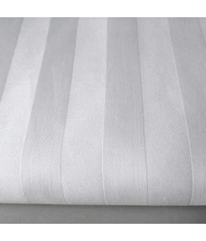 bed sheet fabric 100% cotton plain sateen stripe