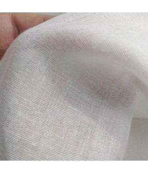 100% Cotton White Mull for Hospital Fabrics white poplin for Clothing Fabric Machine