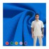 Antibacterial Soft Solid Fabric 73 Cotton 27 Sorona Material Knit Pique Fabric For Tshirts