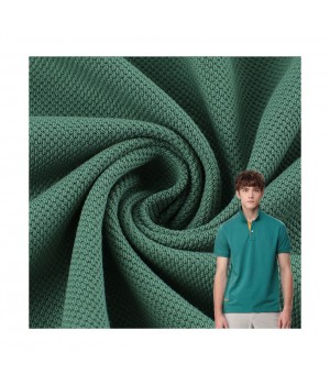 Wholesale New Design 100% Cotton Pique Polo Textile Knit Single Jersey Pique Fabric For Polo Shirt School Uniforms