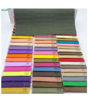 custom wholesale high quality New Best Selling 100% cotton twill canvas fabrics for clothing